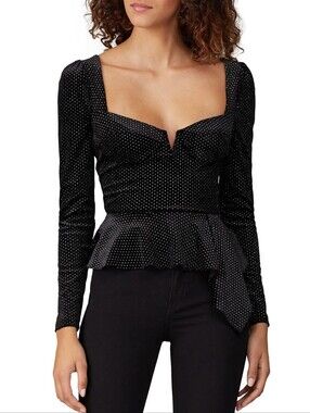Saylor Peplum Top